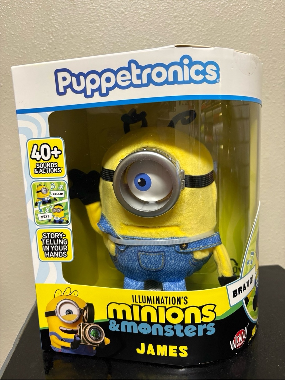Puppetronics Illumination Minions James Plush - Yellow
